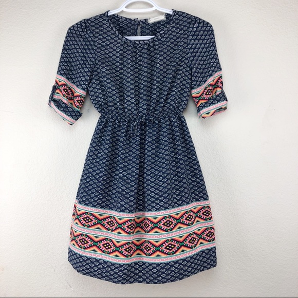 Soprano Other - Little Girls Peasant Dress Boho Dress